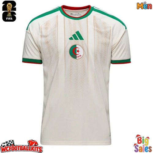 Algeria Replica Home Stadium Shirt World Cup 2026 Short Sleeve